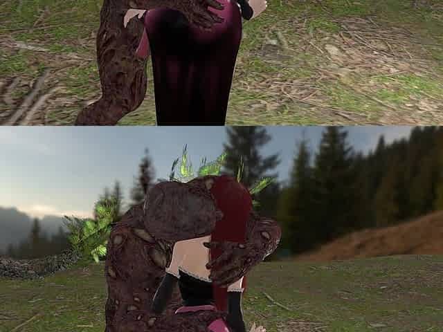 Sexy & Curvy Sorceress with Lactating Tits Bred by a Mutant's Monster Cock
