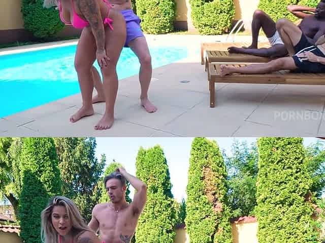 MEGA GANGBANG! 9on1 Total destruction of Mamacita Victoria Dias