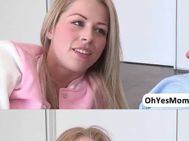 Zoey Monroe - Damn Sexy Stepdaughter Invites Her Bf Into A Threesome With Her Stepmom Brandi