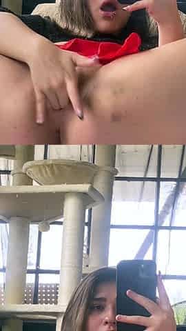 Amateur Webcam Teen Masturbates And Teases
