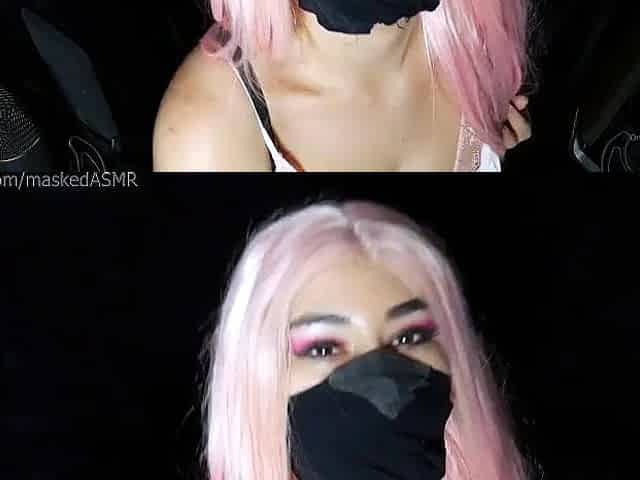 Masked ASMR Valentines Day Try On Haul Video