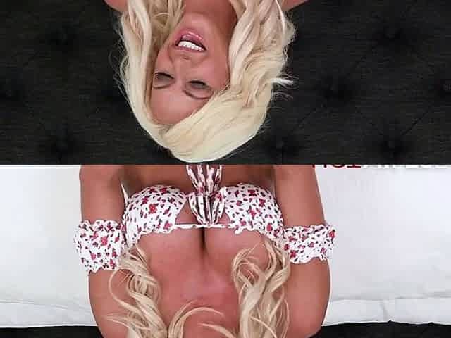 Screaming MILF Blonde Unleashes Deepthroat Magic and Facial