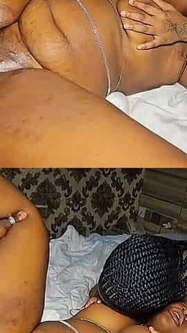 Thick Sugar Mummy Receiving Strokes of Dick with Her Friend at an Orgy Party
