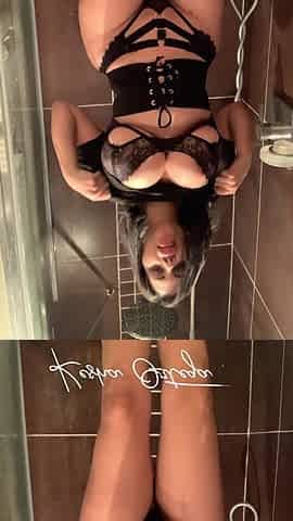 Kesha Ortega Dances in Sexy Black Lingerie & Rides a Pretty Fat Dildo!