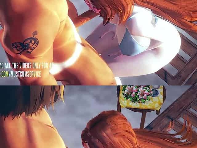 [LEAGUE OF LEGENDS] Miss Fortune's vacation on the beach CG ANIME