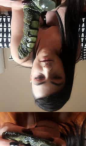 Amateur Brunette Anal Toy