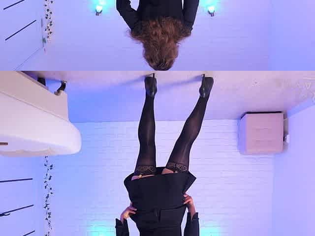 121. Jerk off to Me in Stockings, a Sheer Bodysuit, and High Heels, but Don't Cum! Continue in Video 123! 60 Fps