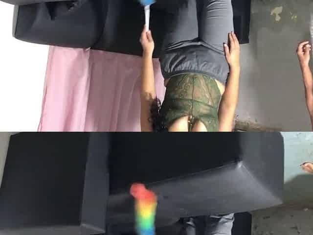 Youthful chap can't stand the Guatemalan maid's giant booty