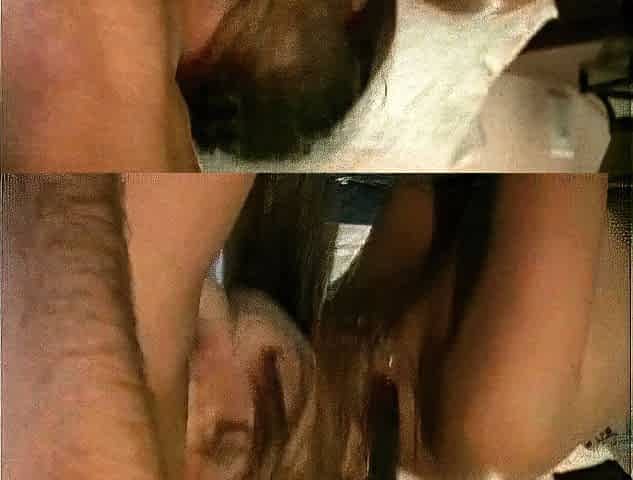 Amateur Cute Brunette Facial