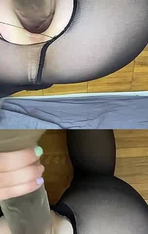 Little Woman and Huge Toys in Her Ass