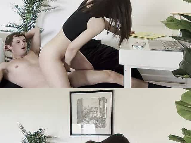 Teen Student Desire On Top Of Her Teacher During the time that Studying