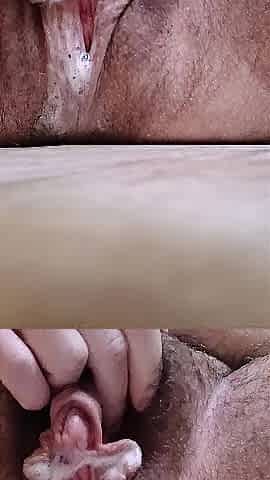 Creamy Squirting and Pissing