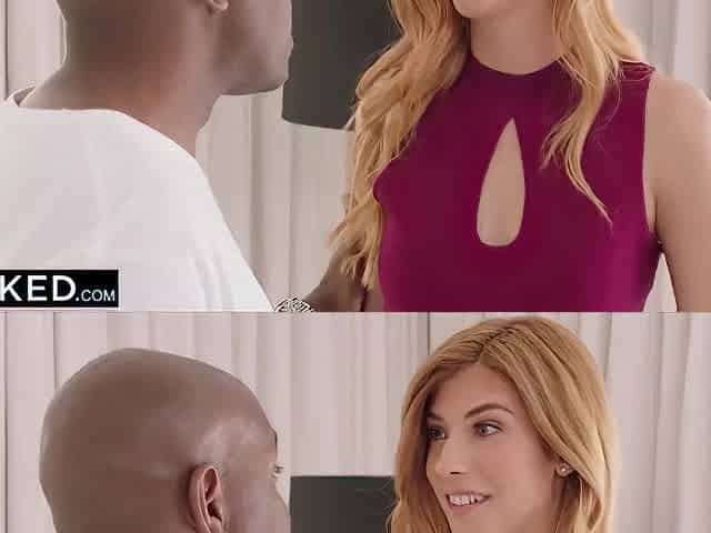 Hot Babe Cant Resist Mandingos Big Black Penis