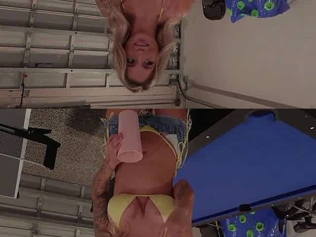 Pretty Slut With A Beautiful Face Gets Cum On The Mouth