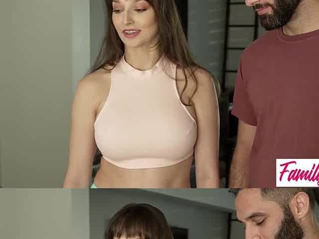 Lexi Luna - "Pump Your Cum Unfathomable Inside Exchange Mama" During Family Fuckfest
