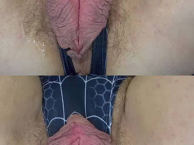 Lunaxscorpia in Spider Dress, Double Ebony Dick Snatch Pounding - Sex toy & Sex-toy Orgasm