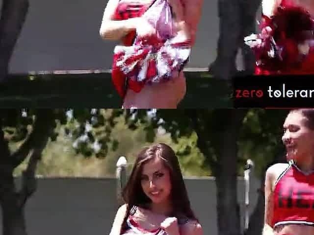 WILD & Perspired College Cheerleader Fuckfest
