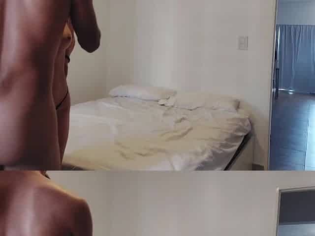 Hard sex in daybed, the neighbors hear our screams!