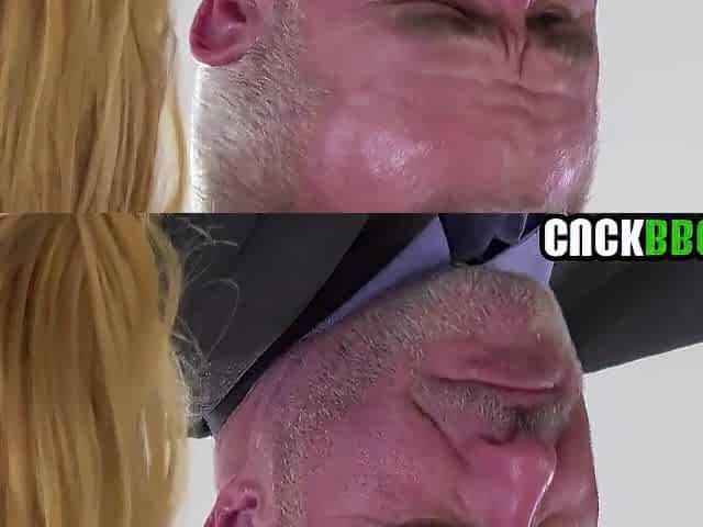 Cuckold Watching Wife Banged In Booty & Twat By BBCs