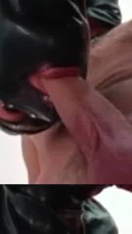 MILF Sucks Cock Close up