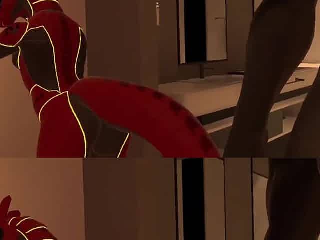 Juno Plays Anthro Heat in VR Part two