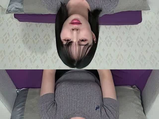 A beautiful quarter-Japanese beauty with fair skin and big