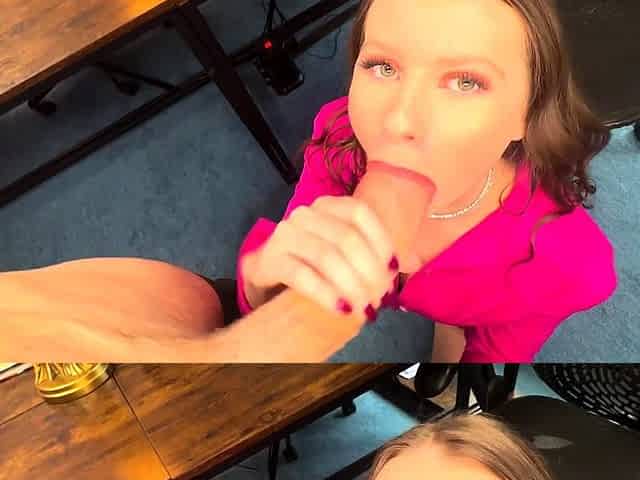 CREAMPIED IN THE OFFICE BY DANNY D