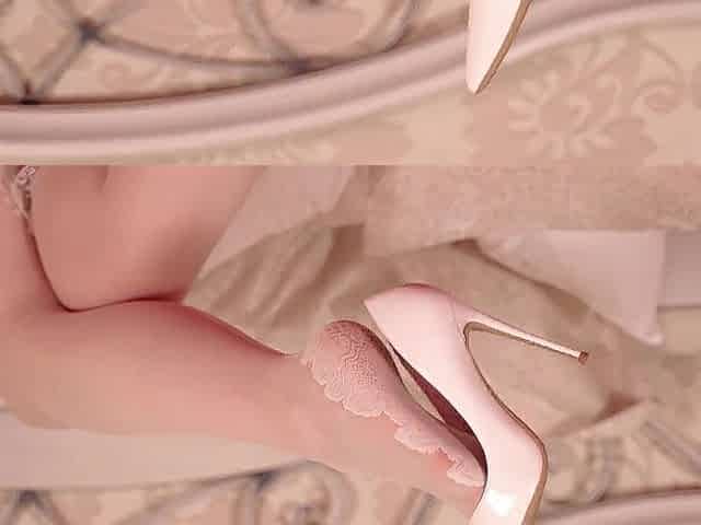 Santa oily feet teasing
