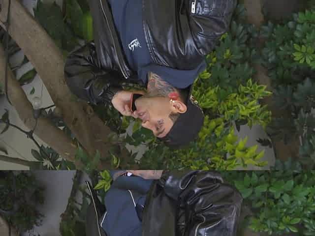 Appetizing Latina takes two cock from both sides