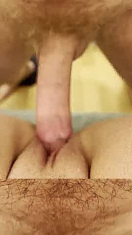 This babe recording our creampie