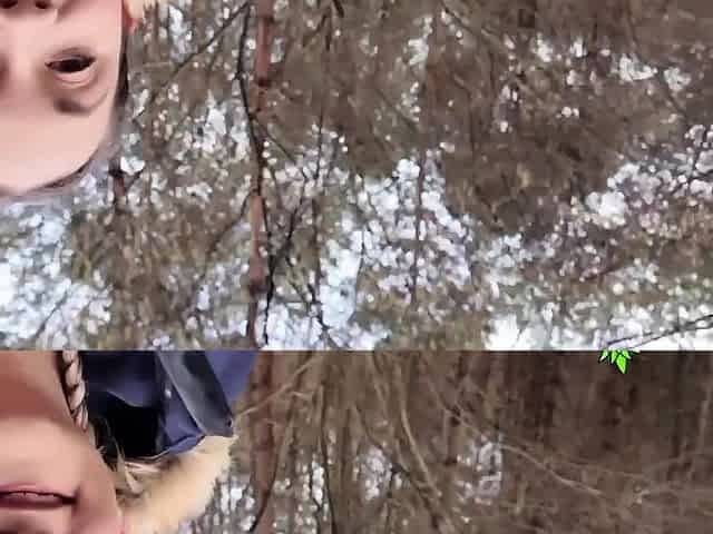 Curly Blonde Teen Records Solo Dildo Masturbation