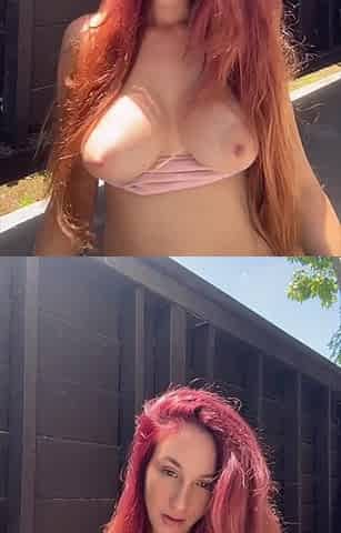 Italian Big Tits Artemisia Love Making Her Juicy Boobs Bounce Outdoor Long Hair Fetish