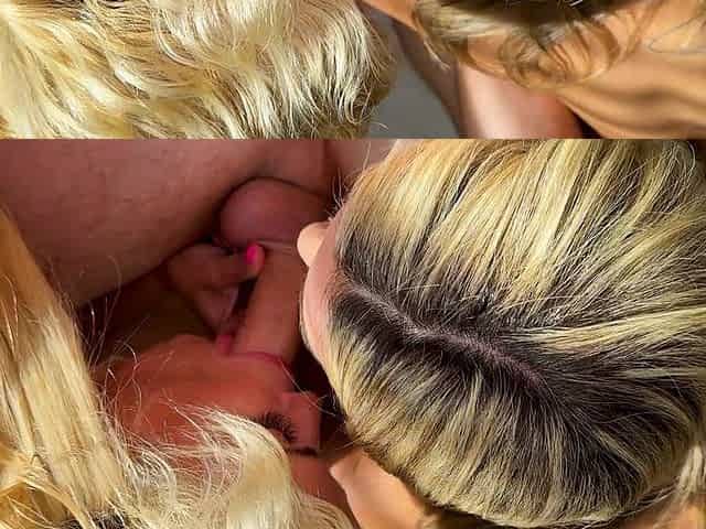 3 Blonde MILF Amazon and Rimming Takeover