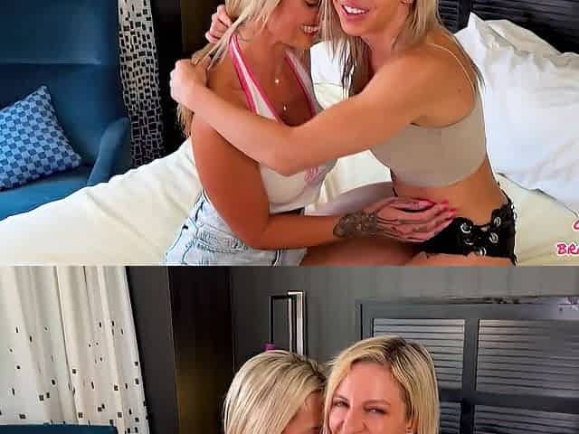Nerdy Spouse Cums 3 Times On Hawt Blondes - Lora Cross - Mandy FoXXX - Bradley C XXX