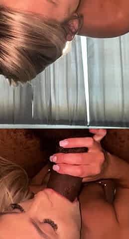 Amateur allure blonde pov blowjob