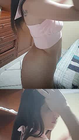 I disrobe and make a sexy clip for my boss