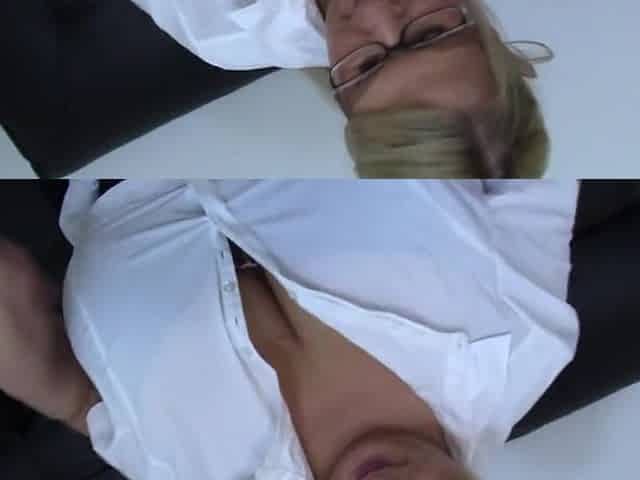 british mature bbw milf sammy sanders shows off her gigantic tits and touches her pussy
