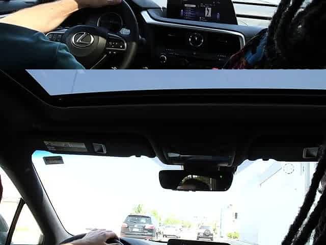 Picking up a busty black lady from station