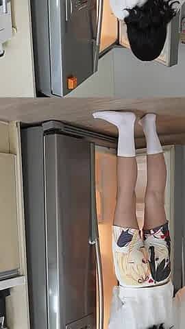 Glasses Girl's White Socks
