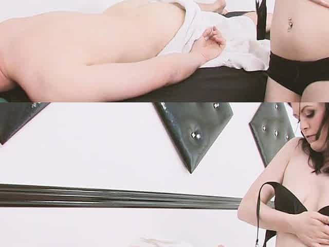 Dick Craving Babes Scene 2: Brunette Masseuse with a Big Ass Fucks Her Client