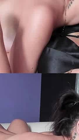 She Screams as That Tongue Hits the Spot