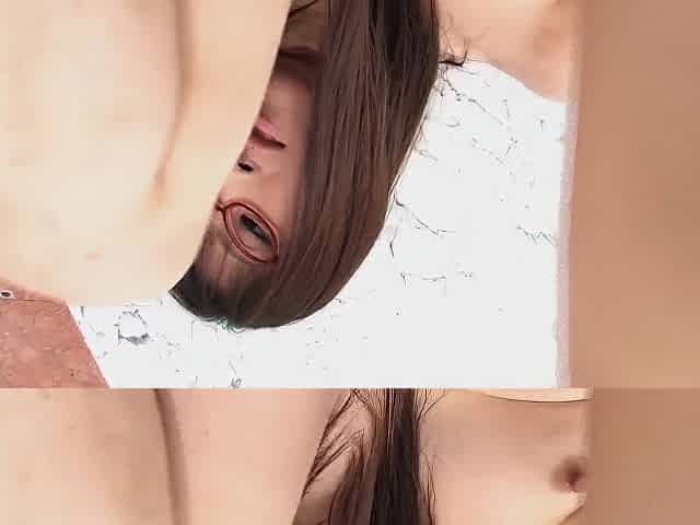 Whore Moans As Vibrator Strokes Her Clit Hard