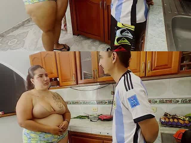 LATIN CHICK VIRAL ESCANDALO FOLLADA EN LA COSINA
