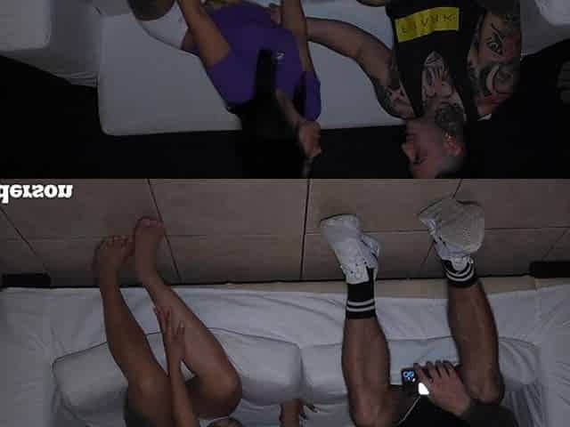 My Boyfriend in Bed and His Father Taking Away My Virginity