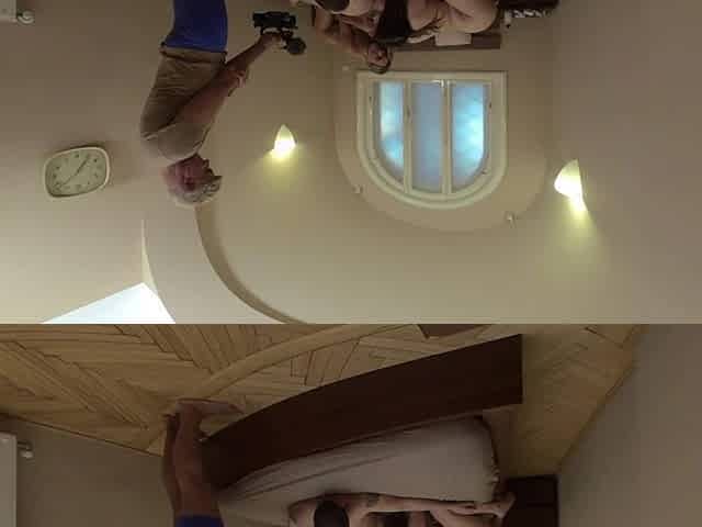 Peachy Alice & Merida Sat - VR Behind the Scenes Part One - Slut Training Threesome for Massive Tits Newbie
