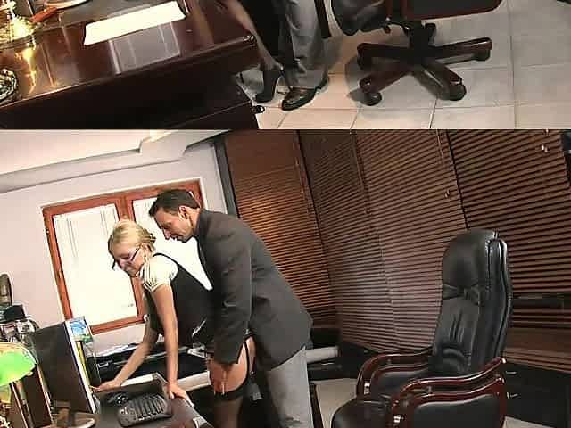 A large dick for the cunt and butt of a lascivious blond beauty
