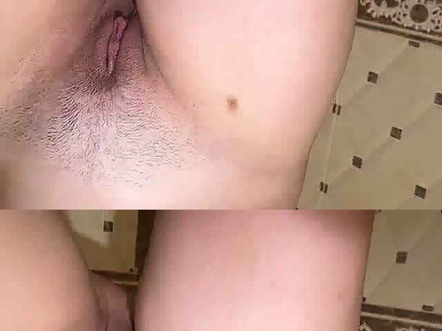 Creampie collection! Showering my vagina closeup! See and stick out your tongue!