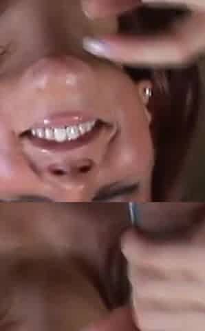 Big tits brunette gives massive boobjob in POV