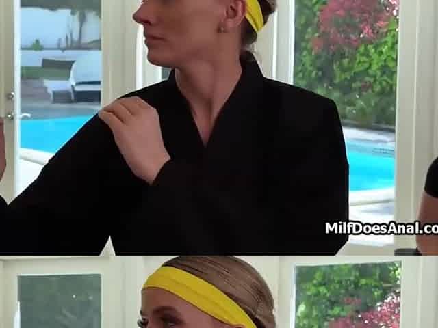 Judo Then Hot Titty Fucking Of Slutty Housewife