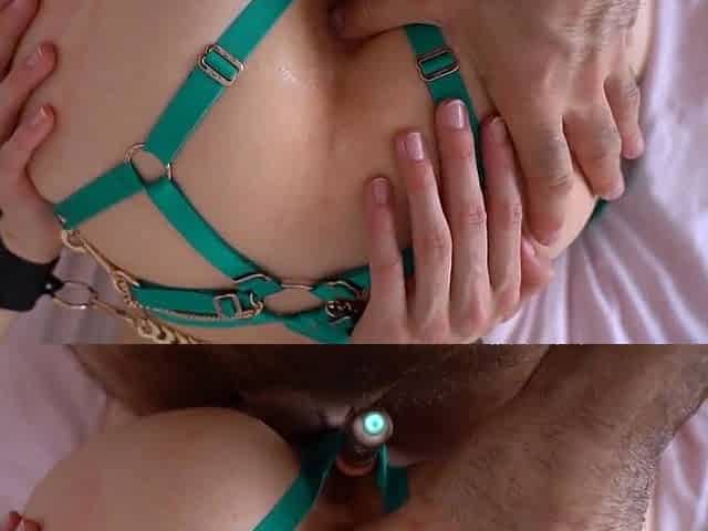 Avva Ballerina Green Lingerie Sex Tape